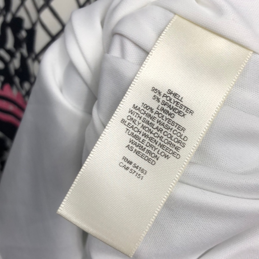 Eliza J Black White Grid Floral Shift Dres… - Picture 6 of 9